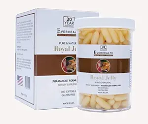 EVERHEALTH Royal Jelly 1000mg 300カプセルの食事療法の補足