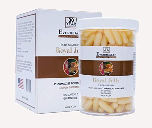 EVERHEALTH Royal Jelly 1000mg 300カプセルの食事療法の補足