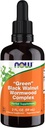 NOWの補足、点滴器、草の補足、2-Ounceの緑の黒いクルミのWormwoodの複雑な液体