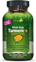 Irwin ナチュラルズ 全ボディ ターメリック + Curcumin C3 複合体 - 120 液体 ソフトジェル - ボスウェリア、マリタイム パイン バーク、MSM & ローズ ヒップ