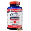 AmerOmega Triglyceride Omega-3 心の健康サポートのための魚油 - ワイルドキャッチAlaskan Walleye Pollock - アメリカ出典、アメリカンメイド - 非GMO、グルテンフリー&乳製品 - 120 Softgels