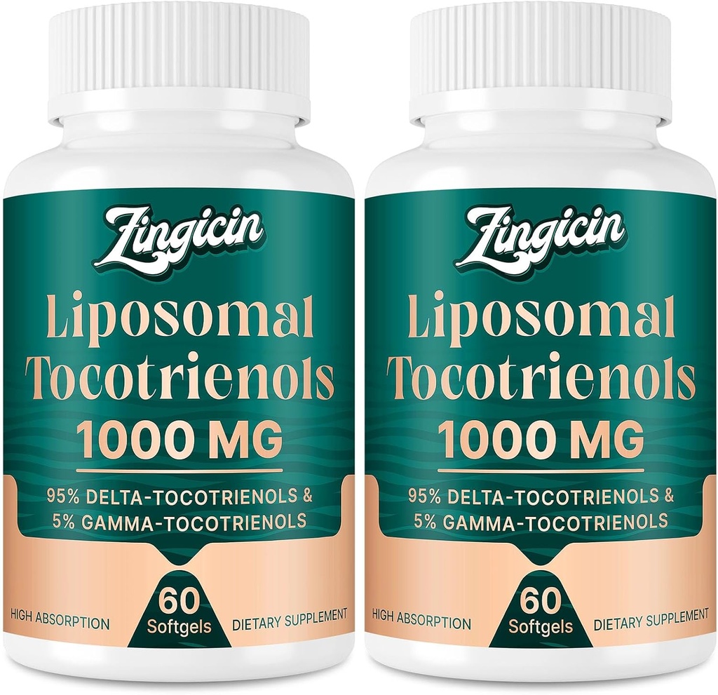 ビタミンEのtocotrienol - Liposomalのtocotrienolの補足1000mgの高吸収性のデルタのtocotrienolおよびガンマの骨の健康のためのtocotrienol、および酸化防止サポート、120のSoftgels