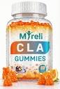 CLA 1000mg Vegan Gummies for Men and Woman 1000mg - 60 Vegan Conjugated Linoleic Acid Chews for Lean Body Support & Caloric Regulation, Resistance Supplement Chews for Muscle, Sugar-Free, Non-GMO