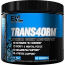 EvlutionのThermogenic脂肪質の焼却サポート粉の栄養 Trans4ormの速い代理のエネルギー粉はCLAのカルニチンおよびアルファGPCの速いMetabolismの減量そして精神的焦点を支えます-青いRaz