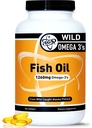 TGSの三重力オメガ3の魚油の補足-人及び女性のための1260mg EPA DHA - Burplessのトリグリセリドの野生のアラスカのPollockからの純粋なオメガ3脂肪酸- 180のカプセル、90のサービング