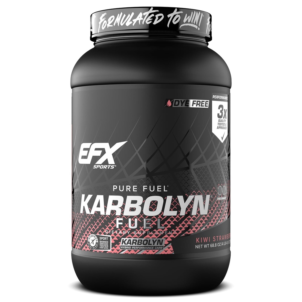 EFXスポーツカルボリン燃料 | 急速吸水粉 | 炭水化物パウダー | 炭水化物負荷・持続エネルギー | 急速回復 | 興奮剤フリー | 36 サービング(キウイイチゴ)