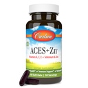 カールソン - ACES + Zn、ビタミンA、C、E +セレン&亜鉛、セルラーヘルス&免疫サポート、抗酸化剤、60 Softgels