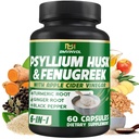 Fenugreek、Apple Cider Vinegar、Turmeric、ジンジャー、ブラックペッパー - 消化の健康サポート - 60カプセル