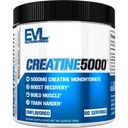 Evlution栄養クレアチン5000 - より速い回復、リーンマッスル成長とパフォーマンスをサポート - プレ&ポストワークアウトパウダー - 5000mgピュアクレアチン単水給 - 60のサービング - 風味のない