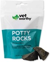 犬のためのVet Worthy Potty Rocks - 寄生虫岩 - 不純物をフィルタアウトし、尿の芝生を排除するのに役立ちます - 草の緑を保ちます - 天然鉱物 - すべてのペットのために安全 - 200グラム