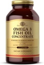 Solgar Omega-3 魚油濃度 - 120 Softgels - 関節と代謝の健康のためのサポート - グルテンフリー、非GMO、酪農場無料 - 60 サービング