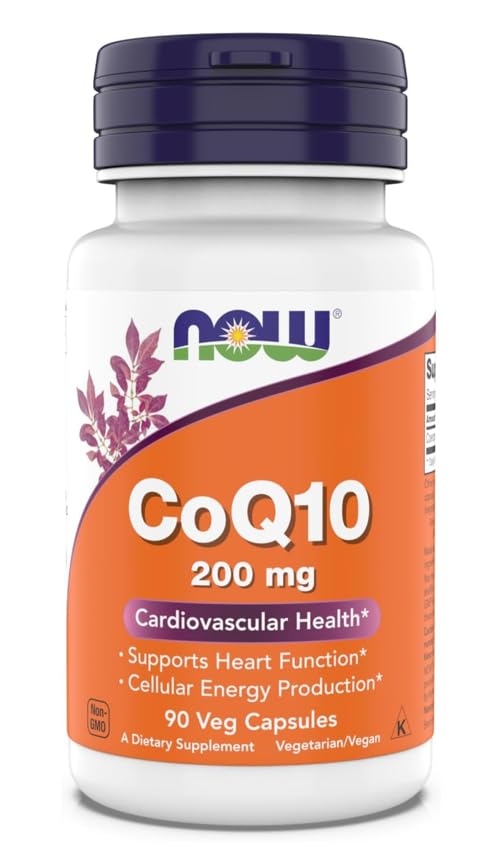 今サプリメント - CoQ10(Coenzyme Q10)200mg、サポート心血管の健康*、コザー、ビーガン90ベジタリアンカプセル