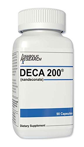 Deca 200 - 強さ及びサイズ、筋肉回復、接合箇所の保護- 1か月の供給