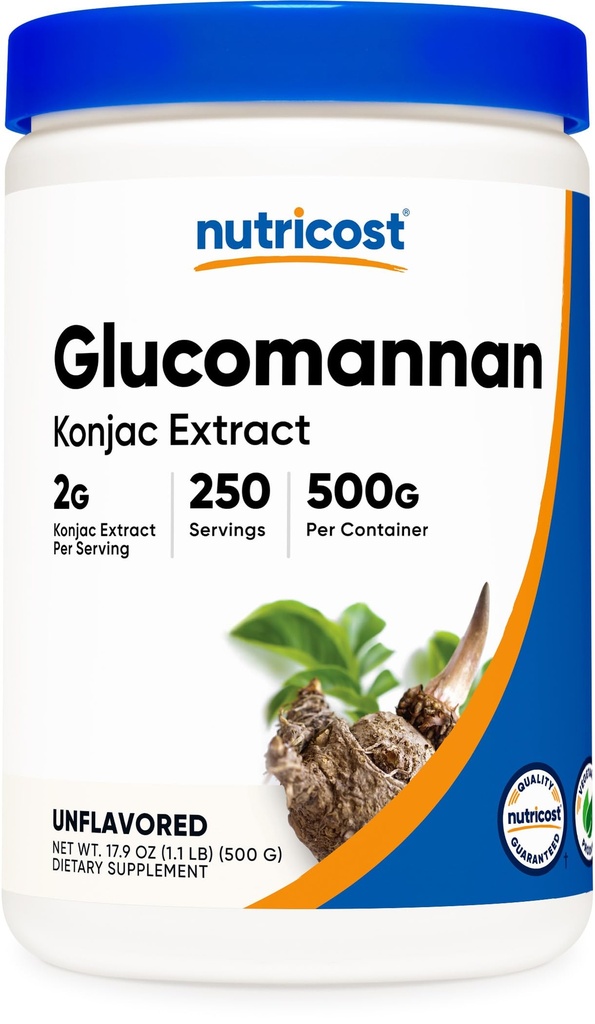 Nutricostのグルコマンナンの粉500グラム