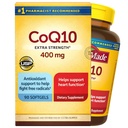 Nature Mades CoQ10 400mg、(90カウント。 - 値パック)Softgels | 余分な強さ、酸化防止サポート、エネルギー代謝