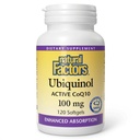 自然な要因Ubiquinol 100のmg -サポート中心の健康及び自然な活力-優秀な吸収の酸化防止サポート補足-亜麻仁油のエネルギー サポート- 120のSoftgels (120のサービング)
