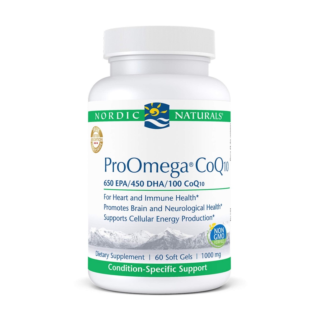 ProOmega CoQ10 1000mg 60のSoftgels