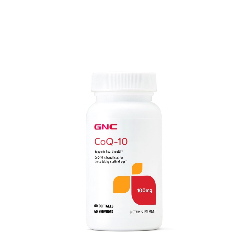 GNC CoQ10 100mgの補足、サポート中心の健康、60のサービング