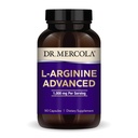 Mercola L-Arginine Advanced博士、30サービング(90カプセル)、1,000 mg /サービング、サプリメント、エネルギー生産をサポート、非GMO