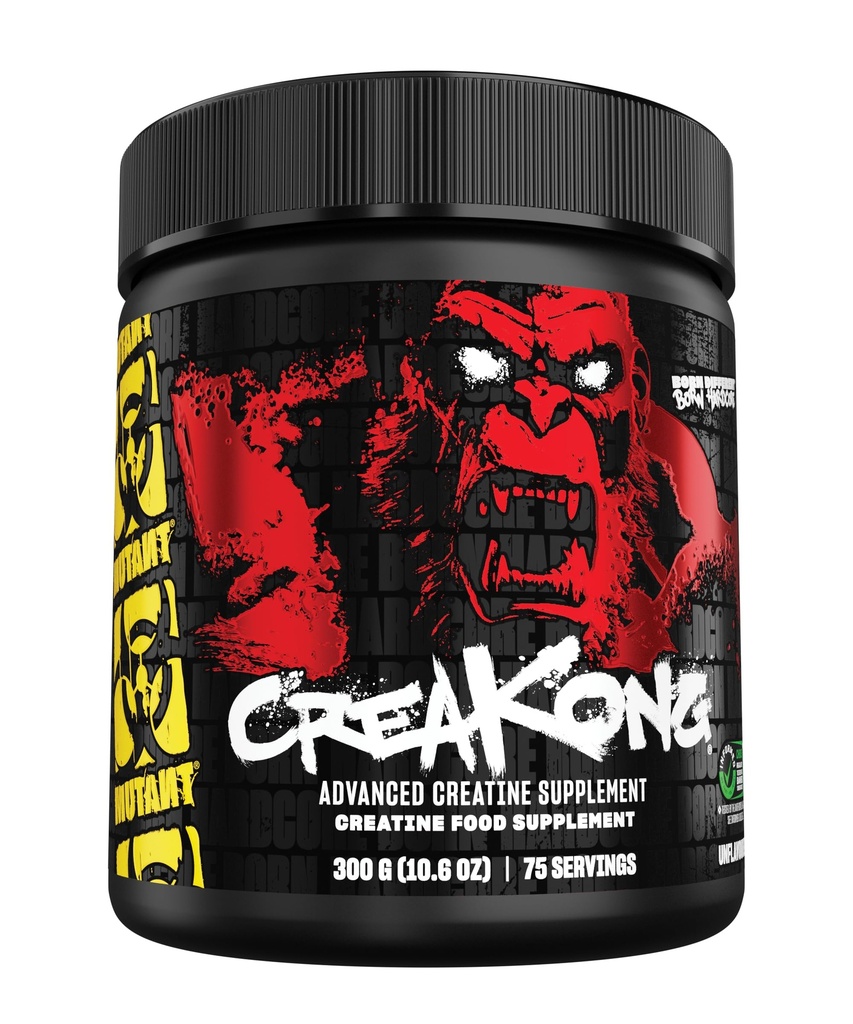 Mutant Creakong – 300G の Sheer Unadulterated size and Power を配信します。, 唯一の純粋なクレアチン ソースから.