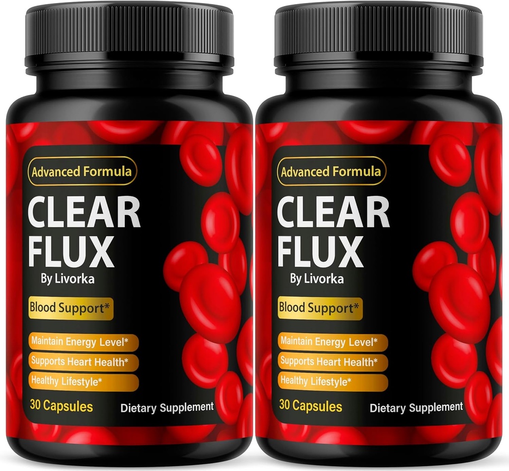 (2パック) 明確な変化-明確な変化の補足、ClearFlux、明確な変化の丸薬、ClearFluxの補足、明確な変化のカプセル、ClearFluxサポート丸薬、明確な変化の高度の補足、2か月のための60のカプセル