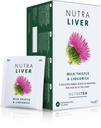 NUTRALIVER - 肝臓デトックス&クレンジングティー - ミルクアザミ、ターメリック&フェンネル - 40エンベロップドティーバッグ - ハーブティー - 2パック