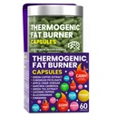 Thermogenic脂肪バーナーのカプセル-女性及び人のための減量の丸薬、食欲抑制剤、Metabolismのブースター-緑茶、コーヒー エキス、Garcinia Cambogia -減量のための食事療法の丸薬- 60のカプセル
