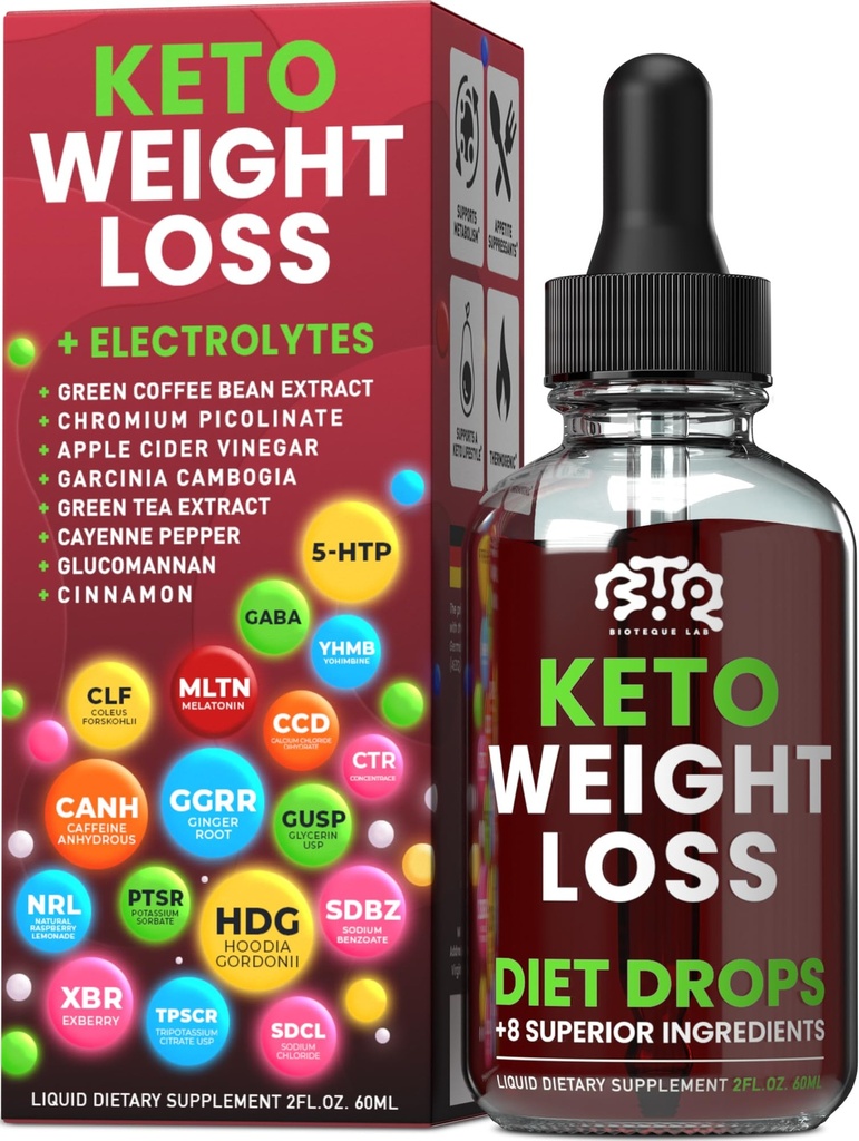 Ketoの減量の食事療法の低下、自然な食欲抑制剤、Appleのサイダー、緑のコーヒー豆のエキス、シナモン、カイエンのペッパーの代謝ブースターが付いている女性のための脂肪バーナー
