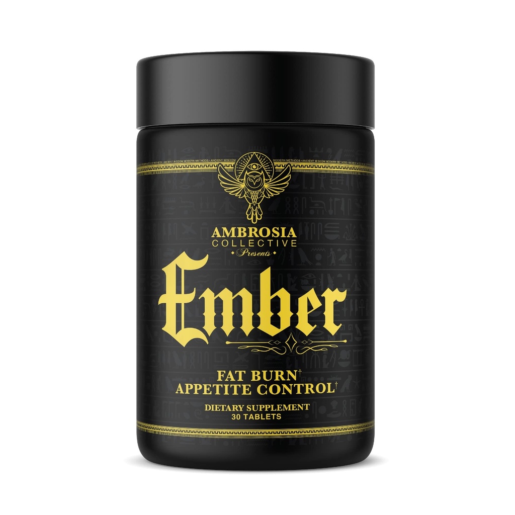 Ambrosia Ember Thermogenic 脂肪バーナーのカプセル | 男性と女性のための食欲サポート | CapsiMax、アフリカのマンゴー&CoQ10 | 健康な重量管理 | 60 カプセル(30 日の供給)