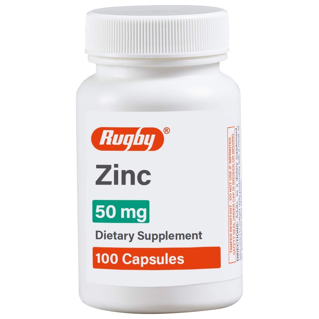 ラグビー亜鉛50mg、100カウントカプセル