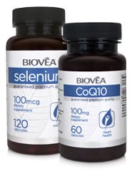 BIOVEA Coenzyme Q10及びSeleniumの価値のパック