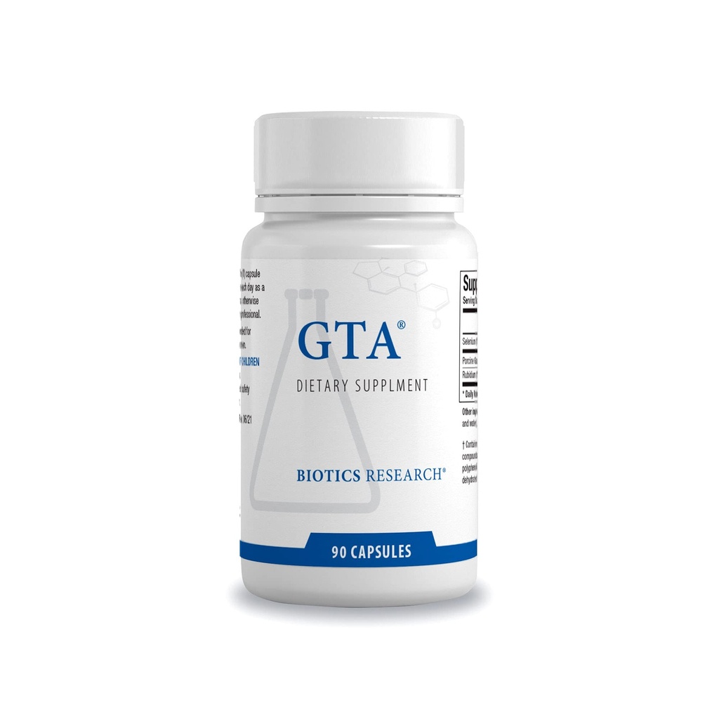 バイオティクス研究GTA - ルビジウム、ペシンGlandular、Endocrine Glandsサポート、最適なホルモンバランス - SOD、カタラーゼ、Phytochemically Bound Trace要素TM - 90カプセル