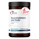健康EsssentiaGreensとRedsのためのデザイン(アンフレーバー、30のサービング)、Sピルリナ、ケール、アップル&その他、毎日の栄養と消化の健康のためのビーガンスーパーフードパウダー