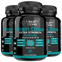健康線量の頭脳の線量の優れたnootropics - 男性と女性のためのカフェインフリーの余分な強さの方式 - サポート脳の健康、認知の焦点及び記憶保持、3のパック。