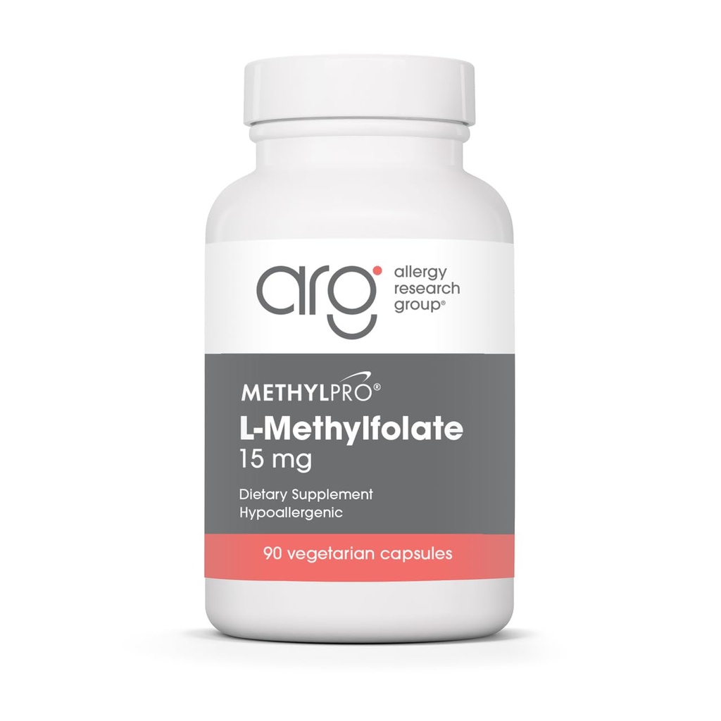MethylPro L-Methylfolate 15 mg - 脳の健康と神経伝達物質のサポートのためのBioavailable Folateの補足 - ベジタリアン&Hypoallergenic - 90のサービング - 90のカウント