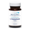 MethylPro L-Methylfolate 10 mg - 健康的なマインドセットをサポート - メチル化サポートと生化学反応のためのアクティブ Folate - 非常に生物学的に利用できる - 30 のサービング - 30 カプセル