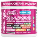 女性のためのきれいなNutra腟のプロバイオティクス+ Prebiotics消化酵素Bromelain Cranberry Dのマンノース ホーステールの黒のCohoshのアーティチョークのハイビスカスの花の消化の健康のためのプロバイオティクス90のビーガンカプセル