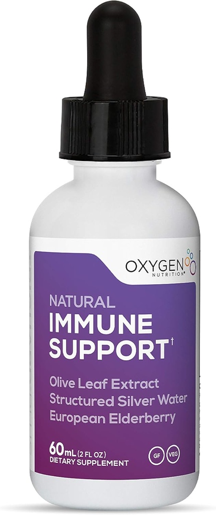 トリガードプラスコンセントレイト | コロイドシルバー液、サマルブカス エルダーベリーエキス、オリーブリーフエキス、3-in-1液体免疫サポート | 強力な免疫システムブースター | 素晴らしい味 - 2oz / 60ml