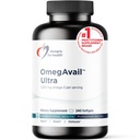 健康のための設計 OmegAvail の超 TG の魚油 1200mg - DHA/EPA の Triglyceride の形態 Omega 3 の魚油の補足 - 魚介類の後味無し (240 の Softgels)