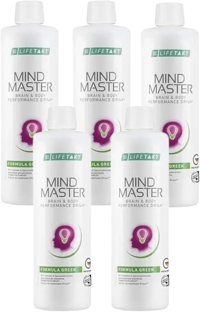 LR Health&Beauty Lifetaktマインドマスターフォーミュラグリーン毎日ナチュラルトリートメント女性男性5500 ml./16.9 fl.ozのセット。