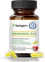 Ubiquinol CoQ10 50のmgの液体は有機性カプセル、高吸収の補酵素Q10の補足、中心の健康及びエネルギーの生産のための酸化防止剤、30の計算を満たしました
