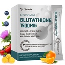 1500mg Liposomalのグルタチオンの補足、12-in-1のNAD+、CoQ10、NAC及びアルファLipoicの酸が付いている超高吸収の液体グルタチオン-サポート自然な解毒、免疫システム及び酸化防止