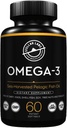 ステララボオメガ-3フィッシュオイルサプリメント - 60 CT LowFODMAP 認定資格