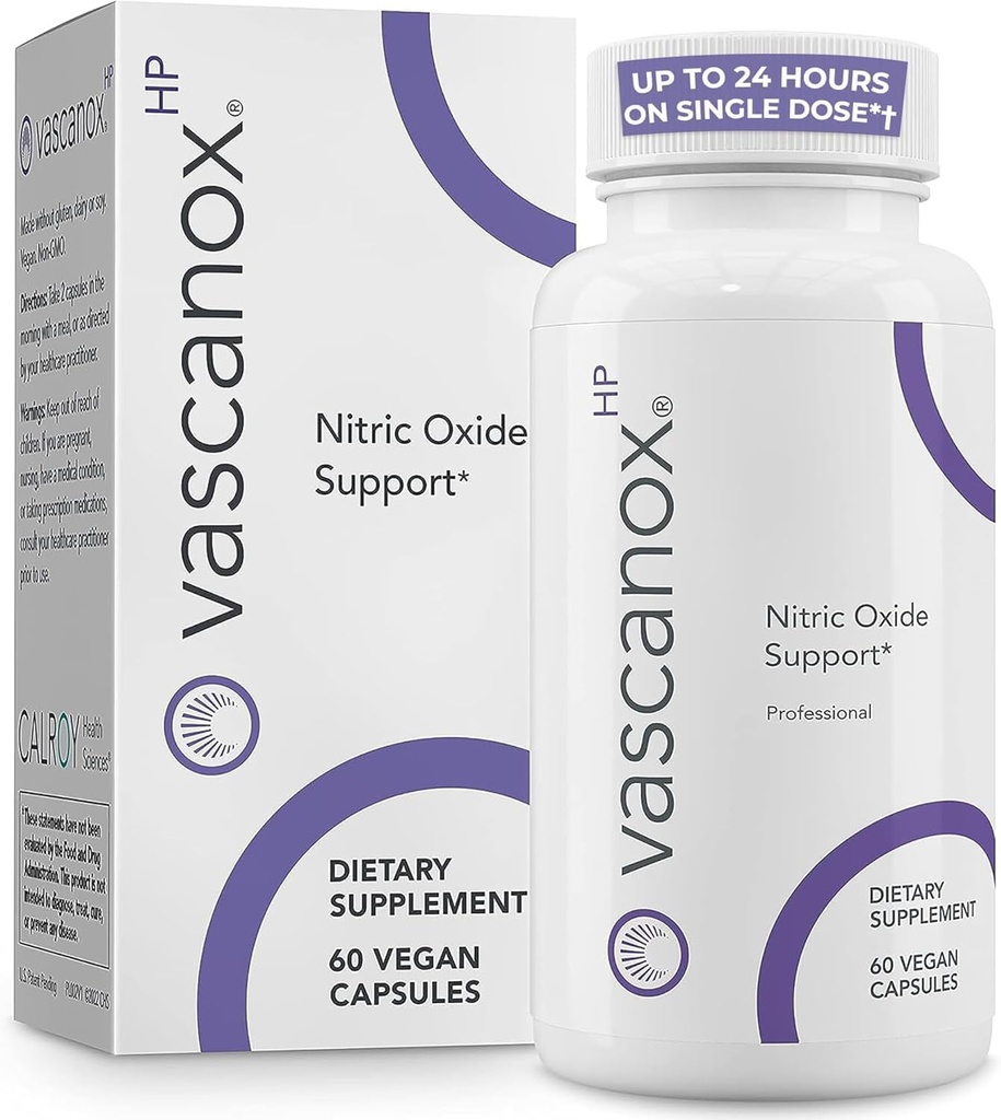 Vascanox HP - Next Generation Nitric Oxide Support - Up to 24 Hours on Single dose*+