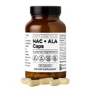 サンタ・クルス・パレオ、NAC + ALA キャップ、NAC サプリメントおよび酸化防止コンプレックス、アルファリポ酸および N アセチル Cysteine、セルラー サポートおよび栄養素バランス、グルテンフリー、ケト、パレオ、60 カプセル
