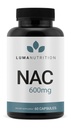 Luma Nutrition NAC 600 mgカプセル - NACサプリメント N-アセチル Cysteine for Antioxidant、Respiratory&Cellular Support - 免疫機能、エクササイズ回復 - GMPをサポートし、米国製