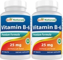 ベストナチュラルビタミンB6 25mg 250錠(250カウント)