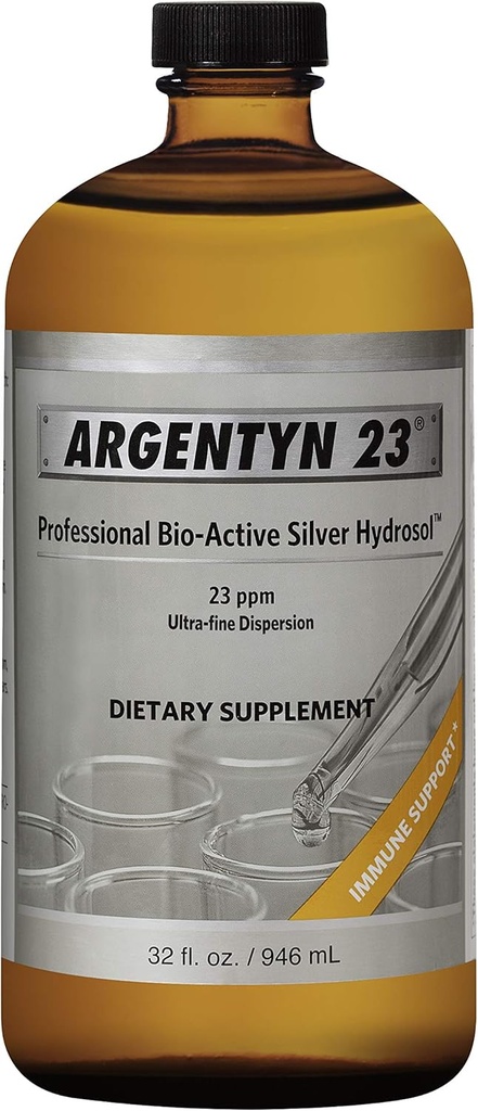 Argentyn 23 銀の Hydrosol - 32 oz による ナチュラル 免疫学