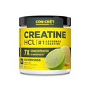 CON-CRETクレトクレアチンHClパウダー | 筋肉・認知・細胞エネルギーサポート | ブロッティング・クランプなし | 米国製&NSF認定 | レモンライム(64 サービング)