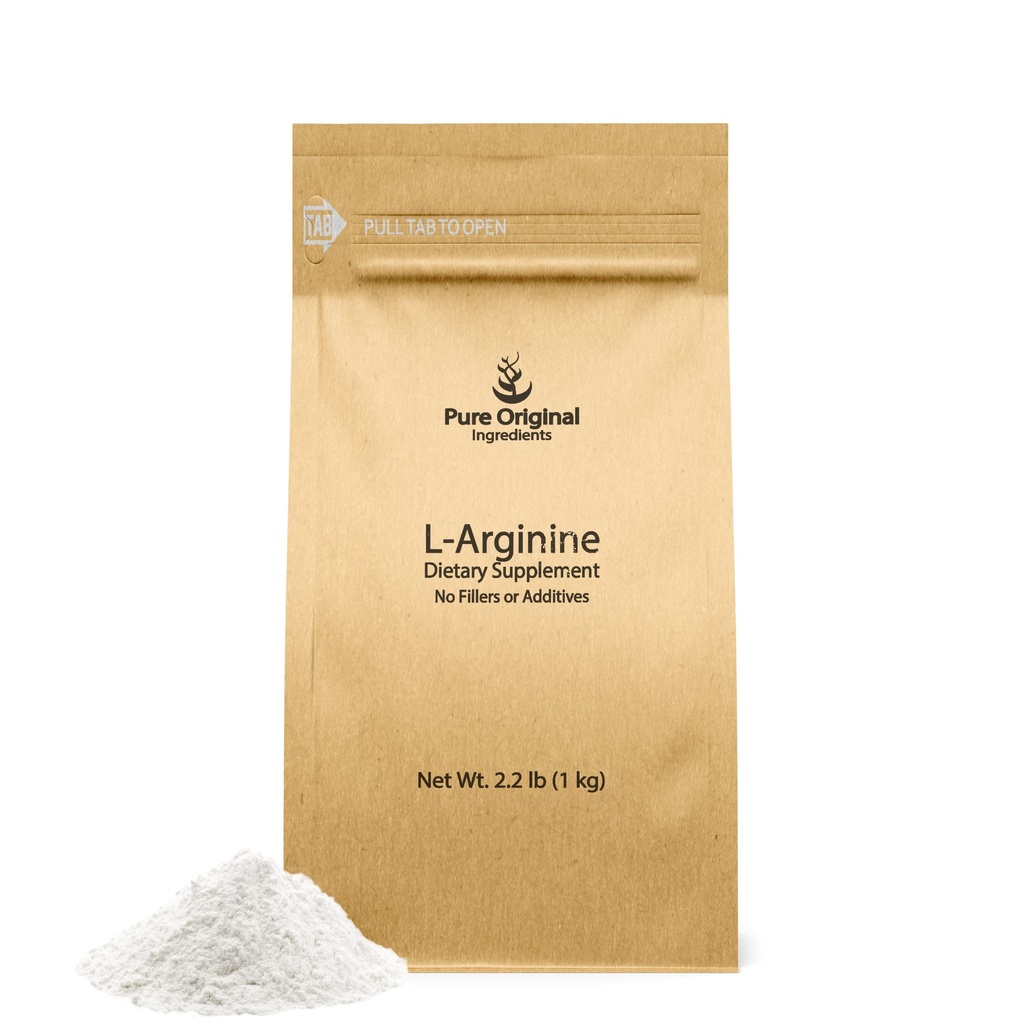 純粋な元の INGREDIENTS L-Arginine (2.2 lb) 純粋で、注入口か添加物無し